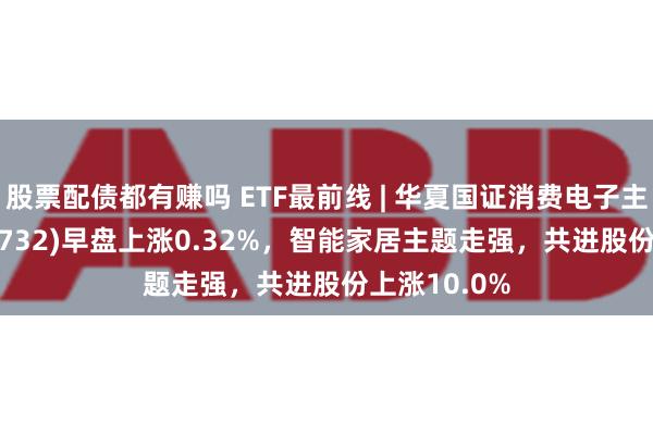 股票配债都有赚吗 ETF最前线 | 华夏国证消费电子主题ETF(159732)早盘上涨0.32%，智能家居主题走强，共进股份上涨10.0%